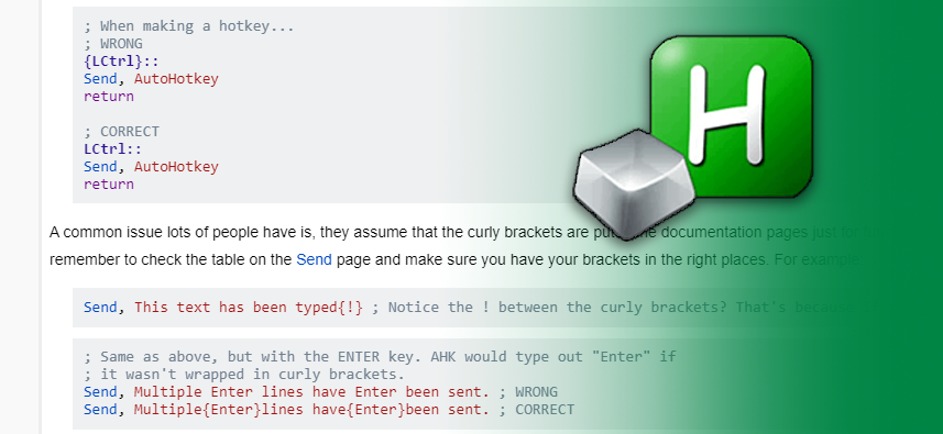 AutoHotkey Banner